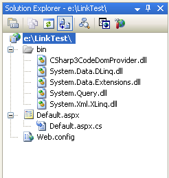 在ASP.NET中操作LINQ(第一部分) 
