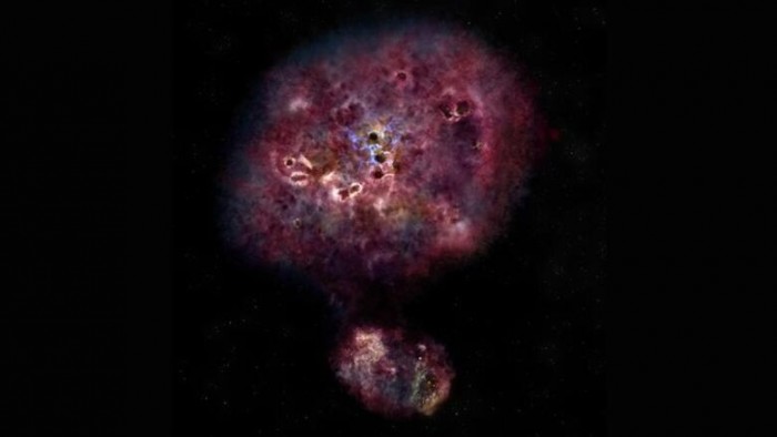 天文学家解密远古“怪物”星系XMM
