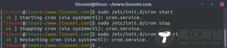 图解 Linux下at延时任务和crontab定时任务命令