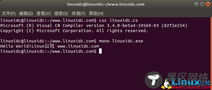如何在Ubuntu 18.04上安装Mono