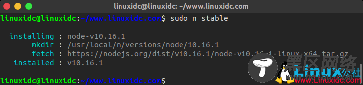 如何升级nodejs到最新版本