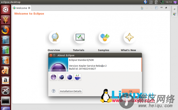 在Ubuntu 14.04，13.10中安装最新的Eclipse IDE