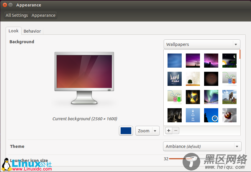 Ubuntu 14.04 LTS Appearance and Unity Settings