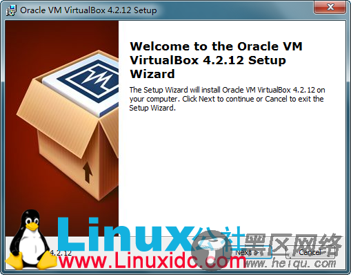 Windows 7下VirtualBox 4.2.12安装与配置