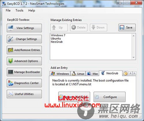 Windows 7 下硬盘安裝 Ubuntu 10.04 Lucid Lynx