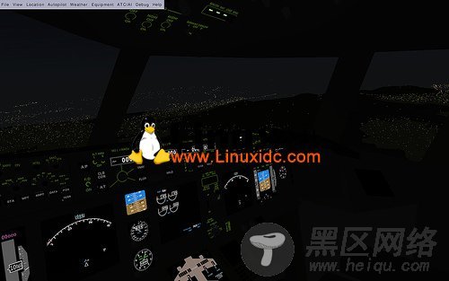 支持Linux操作系统 开源飞机模拟器FlightGear