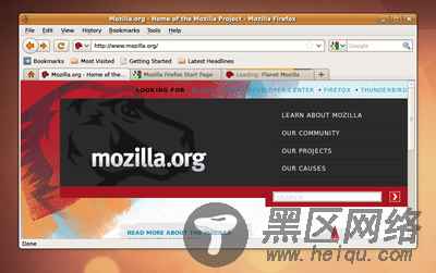 Firefox 3.7/4.0的Linux版模型设计图