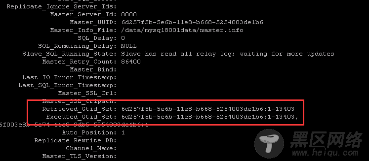 MySQL GTID复制Slave跳过错误事务ID