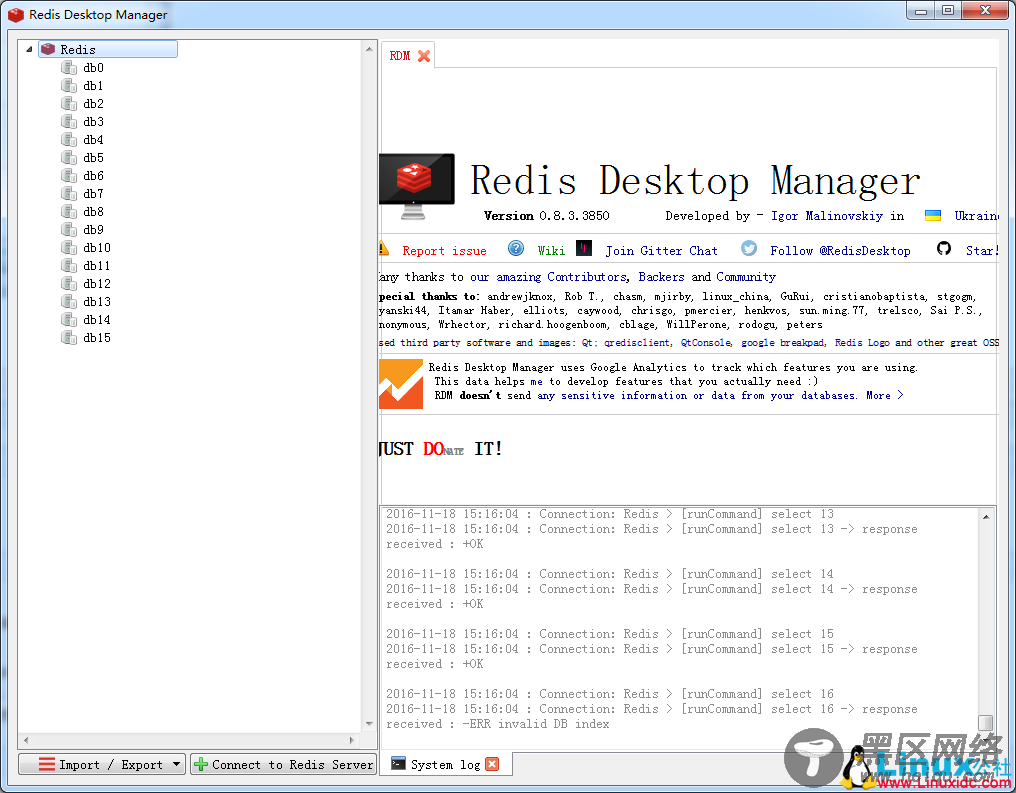 CentOS下Redis Desktop Manager连接Redis