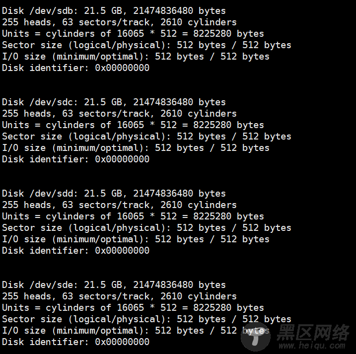 Linux下实现最常用的磁盘阵列RAID5