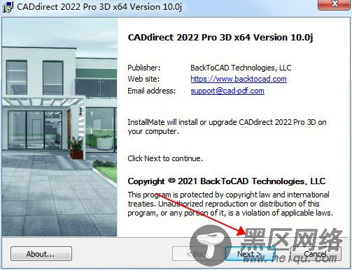 BackToCAD CADdirect 2022破解版 v10.0j(附破解补丁)
