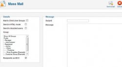 Joomla 1.7教程：邮件群发解除克制用户