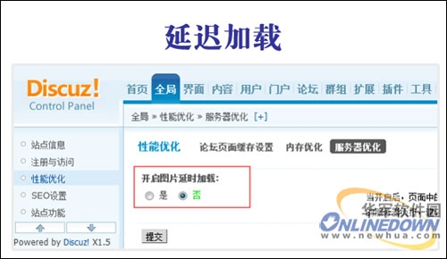 Discuz!X2性能测试之静态内容压缩