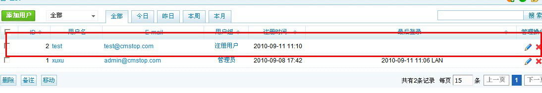 CMSTop整合Ucenter接口教程