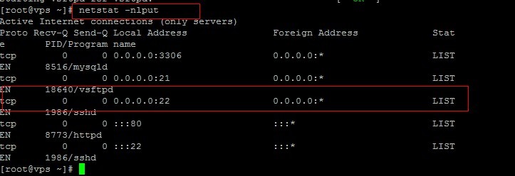 CentOS系统上vsftpd的安装和相关配置