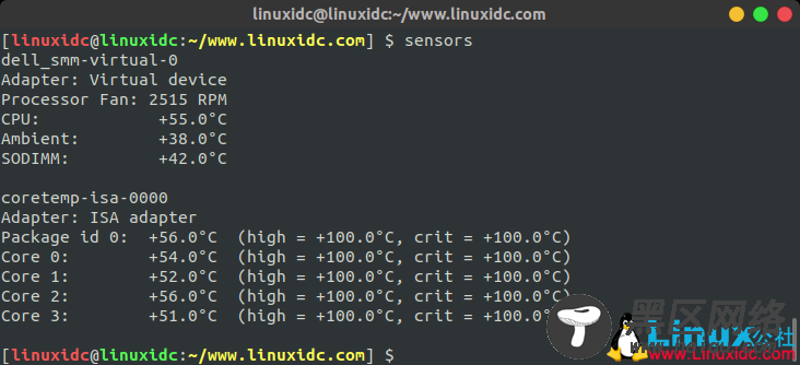 如何在Ubuntu Linux中监控CPU和GPU温度