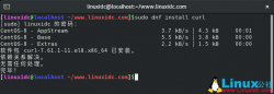 如何在CentOS 8上安装和使用curl