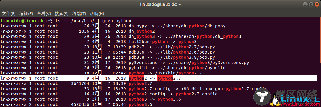 Ubuntu 18.04将Python3设置为Python默认版本