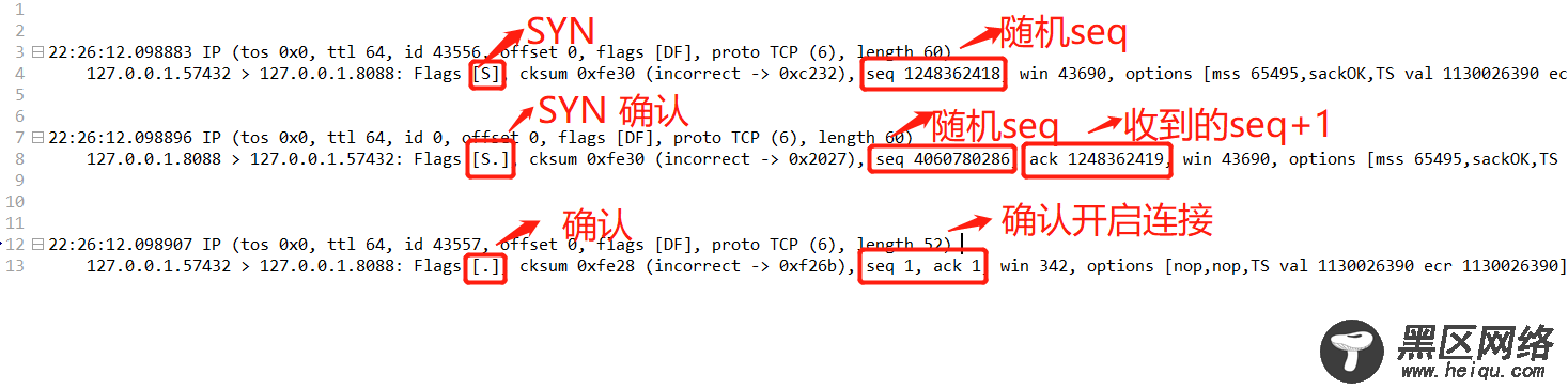 TCP 三次握手与四次挥手