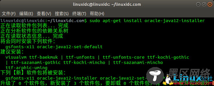 如何在Ubuntu 18.04/16.04中安装Oracle Java 12