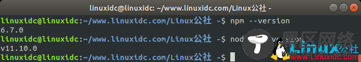 在Linux系统中安装最新的Nodejs和NPM版本