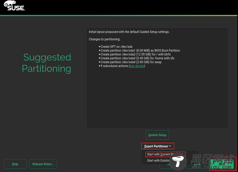 SUSE Linux Enterprise 15 SP1 系统安装
