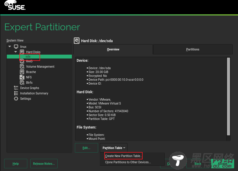 SUSE Linux Enterprise 15 SP1 系统安装