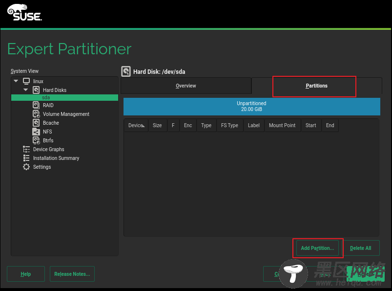 SUSE Linux Enterprise 15 SP1 系统安装