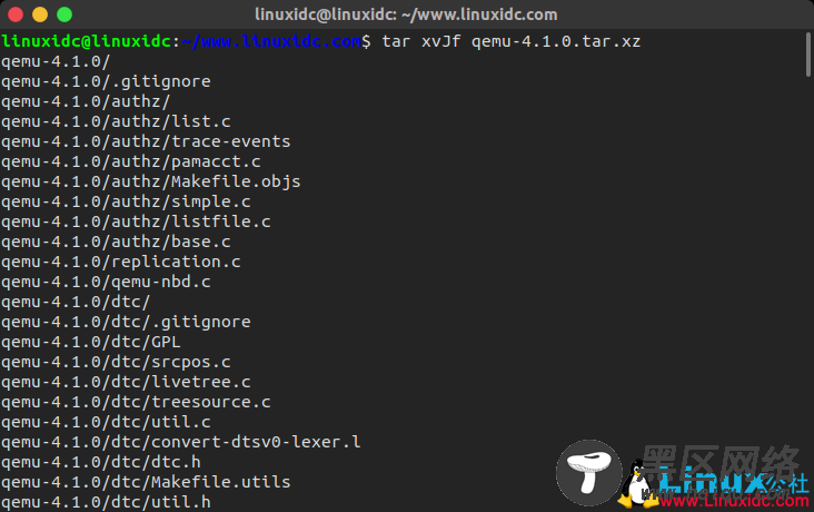 Ubuntu 18.04.3 LTS源码安装QEMU 4.1.0