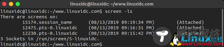 如何使用 Linux screen