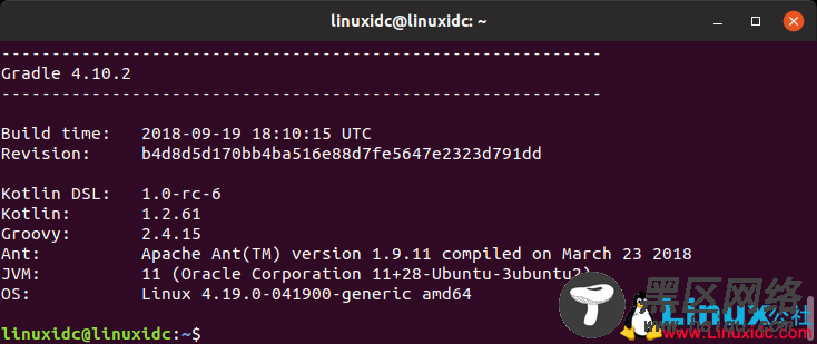 Ubuntu 18.04/18.10上安装Gradle详解