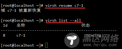 使用KVM命令集管理虚拟机实例