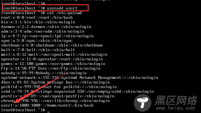Linux命令: useradd /adduser 新增用户