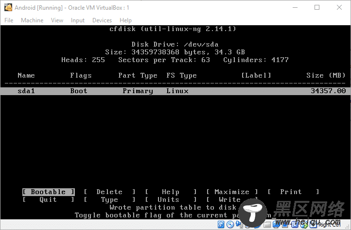 在 VirtualBox 中安装 Andriod 系统