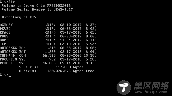 FreeDOS 的简单介绍