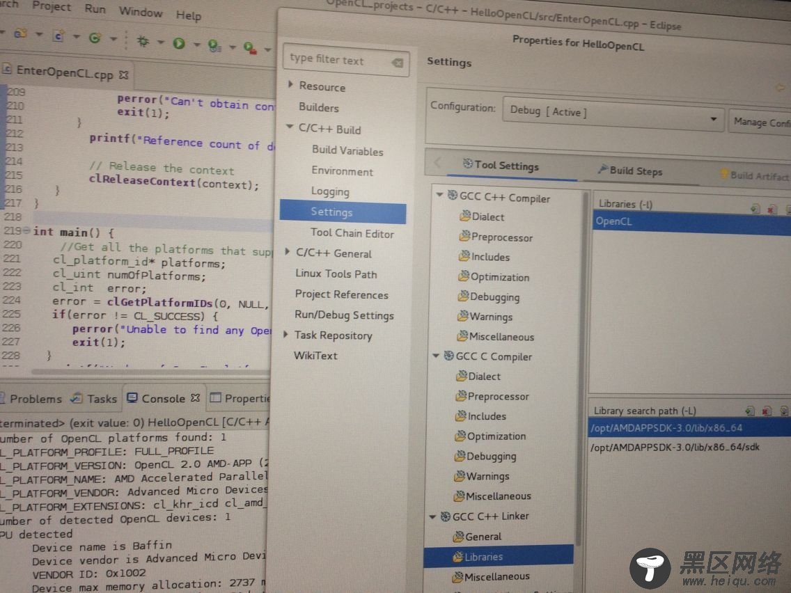 Linux+AMD+OpenCL配置start