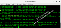 cron自动更新RHEL/CentOS Linux