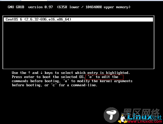 CentOS 6 7 忘记root密码的修改方法