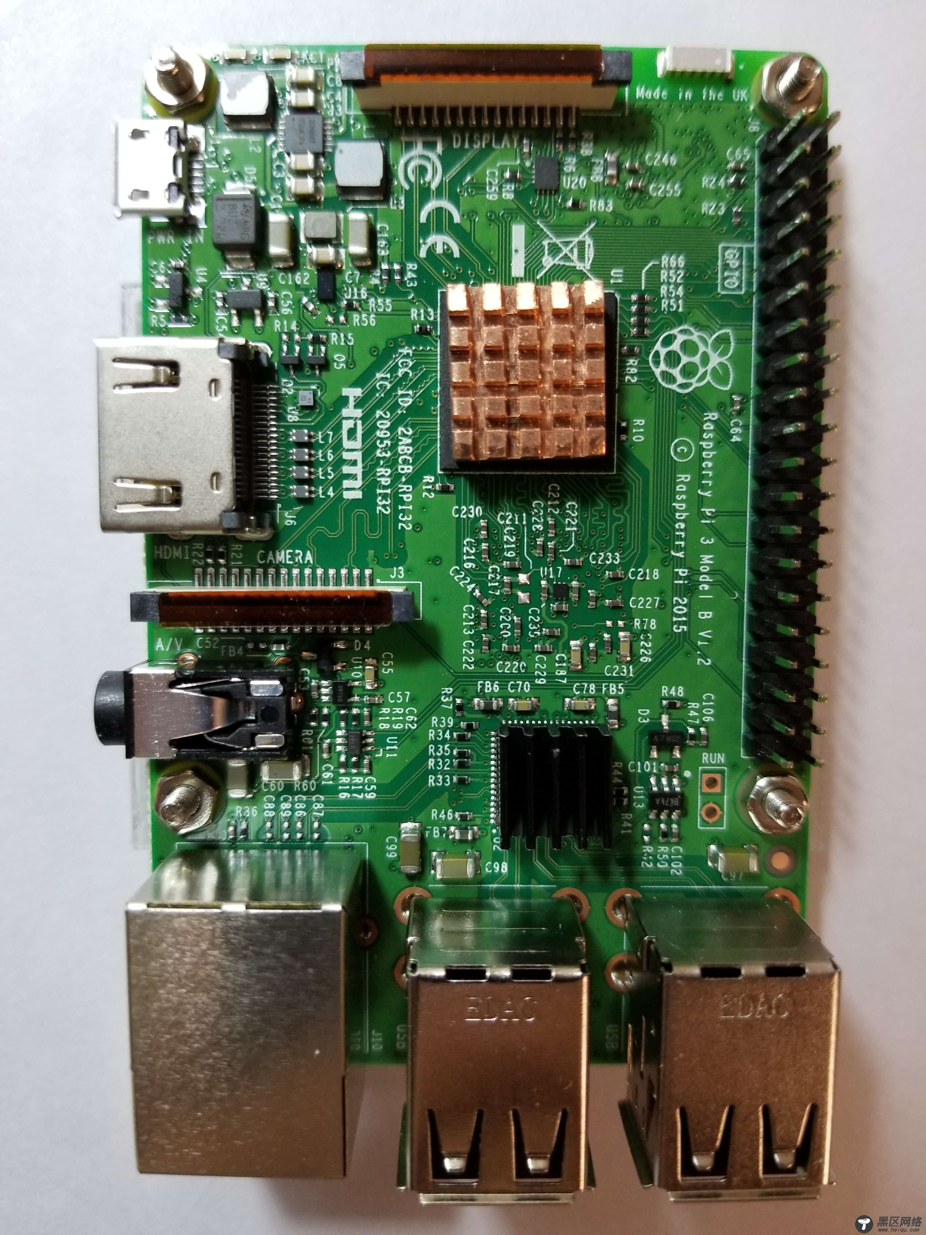 Raspberry Pi 3B主板