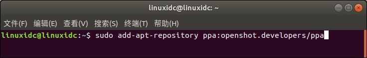 Ubuntu下PPA安装OpenShot 2.4.1