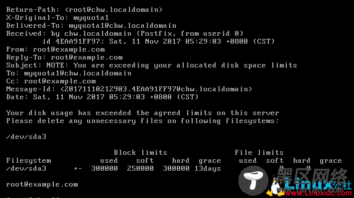 磁盘配额（Quota)的应用与实践
