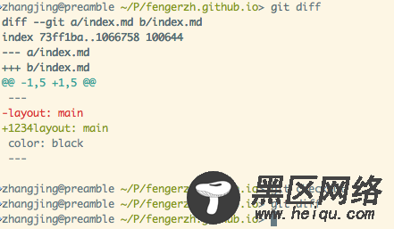 图4：Git的4个阶段的撤销更改