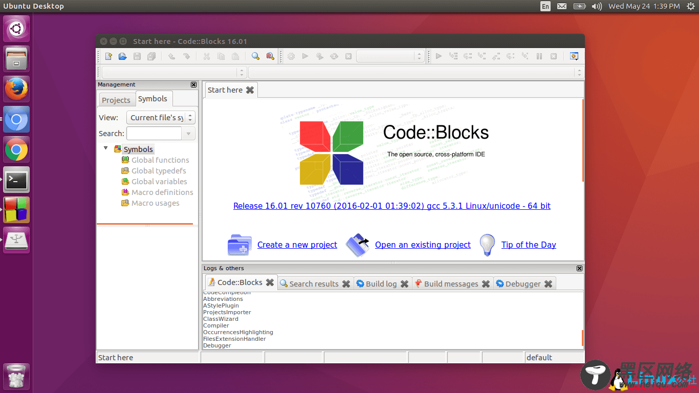 如何在Ubuntu 16.04/17.04上安装Code::Blocks