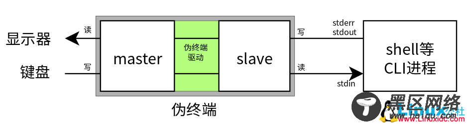 Linux 伪终端的基本原理 及其在远程登录（SSH，