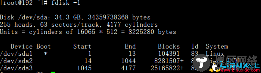 Linux扩展根目录下空间大小