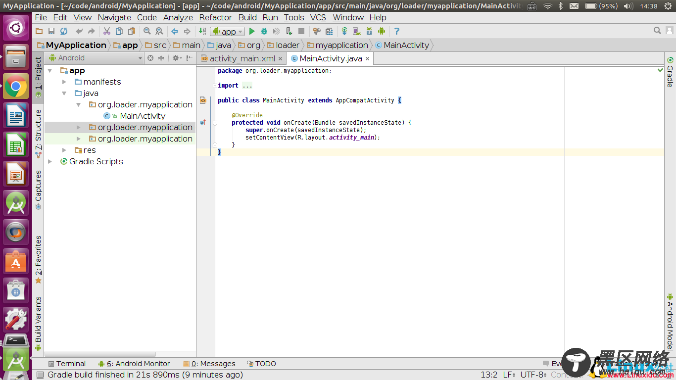 Ubuntu下安装Android Studio