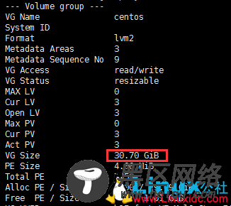VMware下Linux根分区磁盘扩容