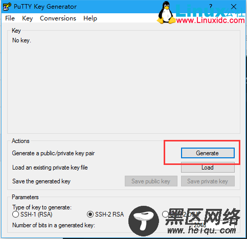 PuTTY使用密钥认证登录到Linux