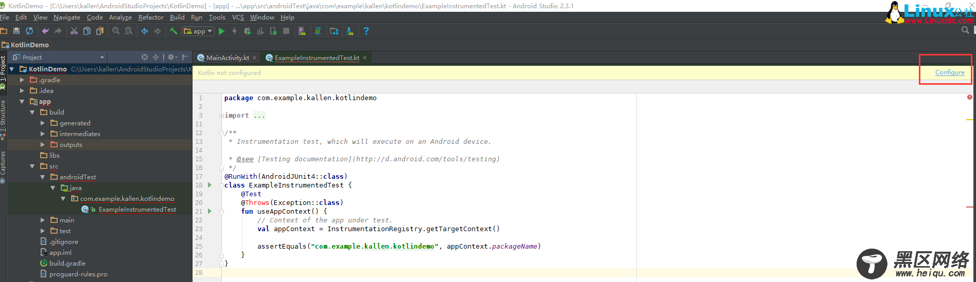 Google Android Studio Kotlin 开发环境配置