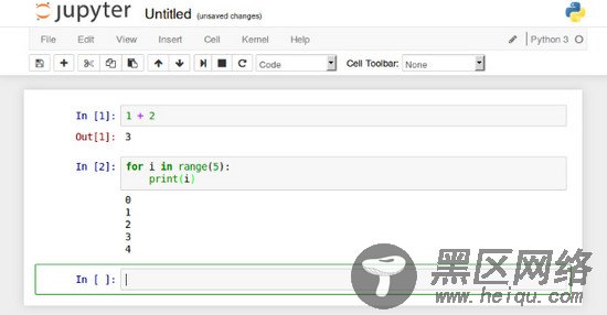 Jupyter Notebook 快速入门